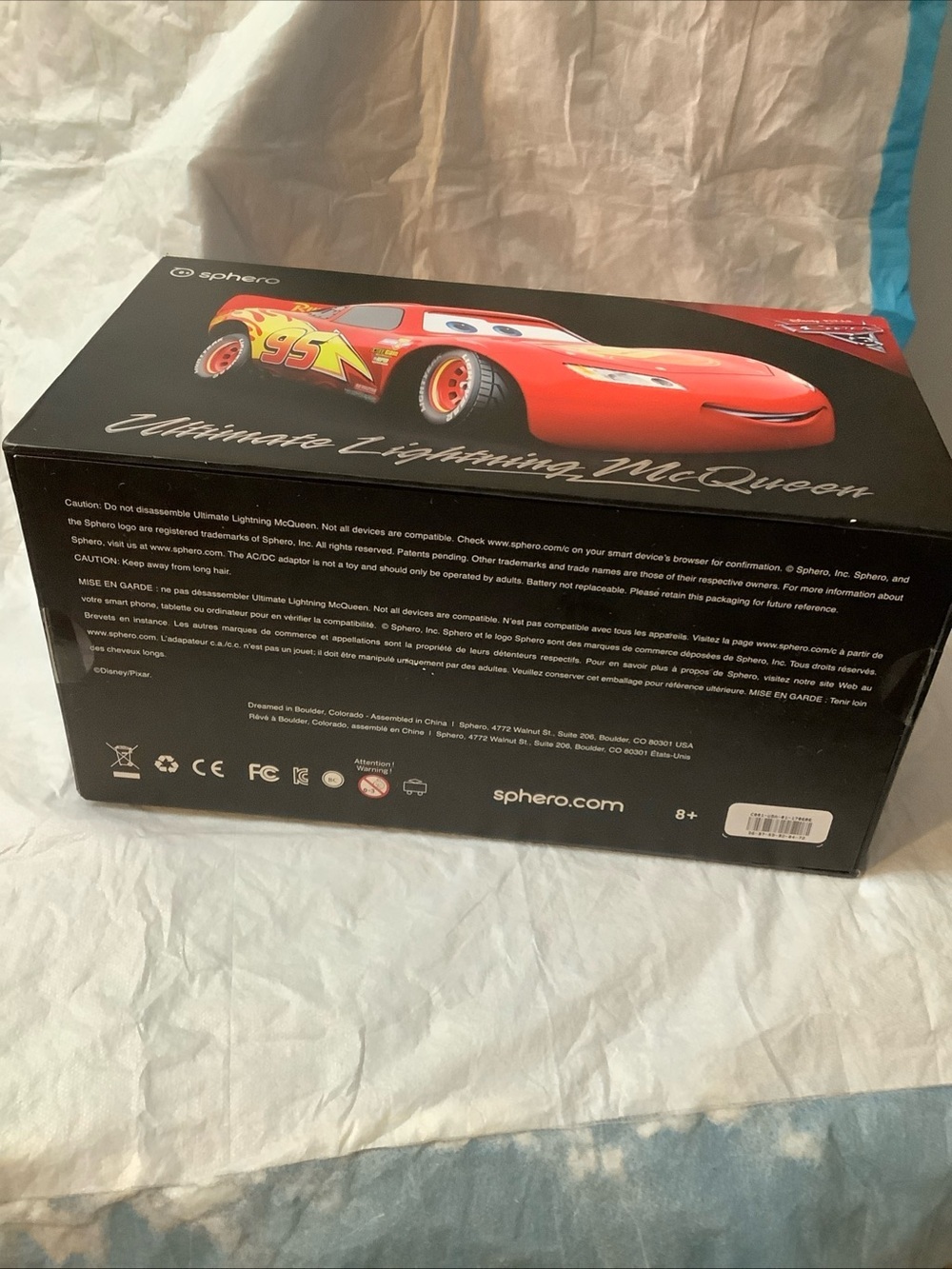 Sphero Ultimate Lighting McQueen Disney Pixar Cars 3 In Original Box - Picture 7 of 16